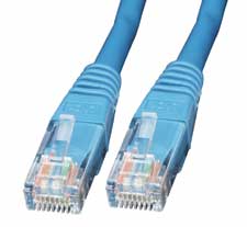 Cavo Patch CAT6 UTP, blu, 1m