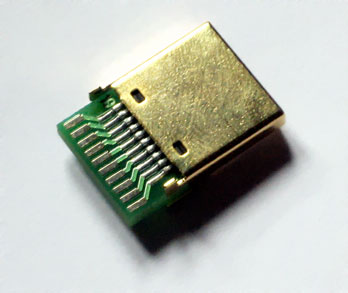 HDMI connector tasker internal above 460
